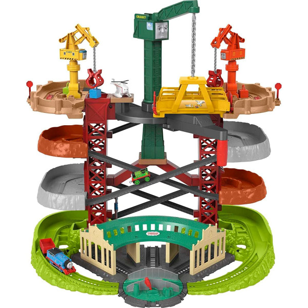 Залізна дорога Томас та Друзі Супер Башта Fisher Price Thomas & Friends Trains Cranes Super Tower (GXH09)