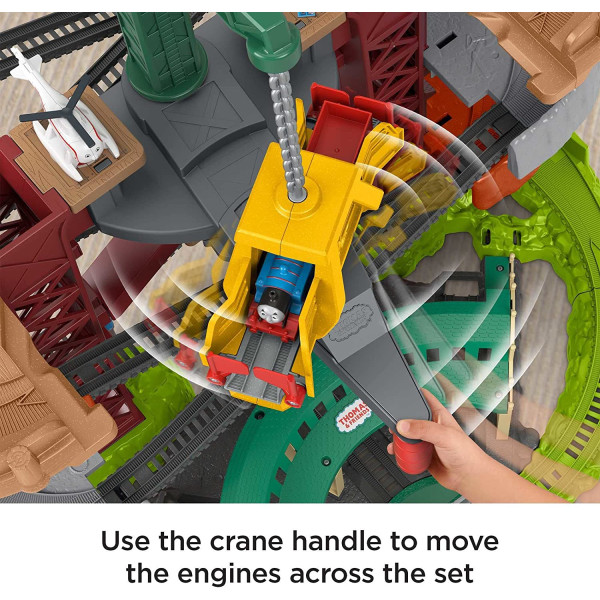 Залізна дорога Томас та Друзі Супер Башта Fisher Price Thomas & Friends Trains Cranes Super Tower (GXH09)