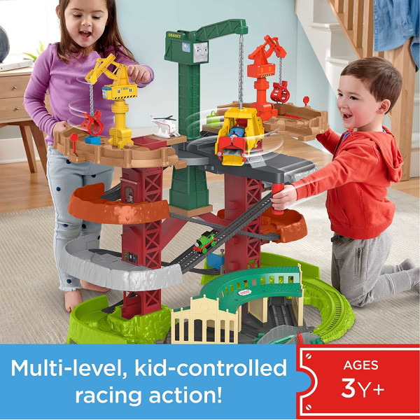 Залізна дорога Томас та Друзі Супер Башта Fisher Price Thomas & Friends Trains Cranes Super Tower (GXH09)