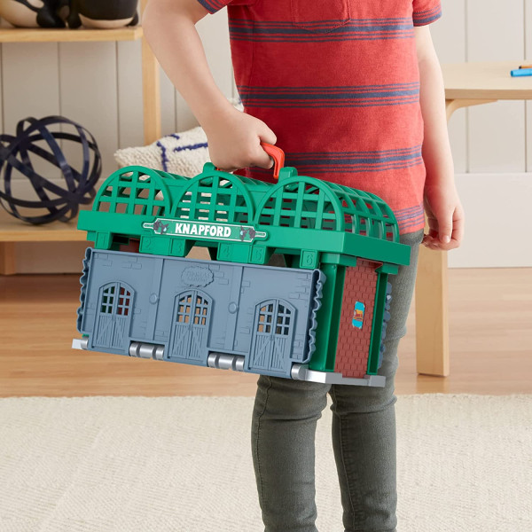 Залізна дорога Томас та Друзі Станція Кнепфорд​ Thomas & Friends Knapford Station Train Set Track Fisher-Price (HGX63)