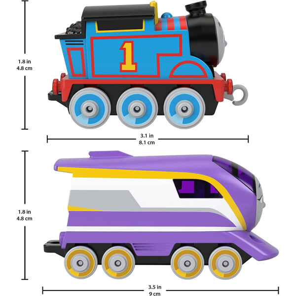 Залізна дорога Томас та Друзі і паравозик Кана​ Thomas & Friends Race for The Sodor Cup Thomas and Kana Train Fisher-Price (HFW03)