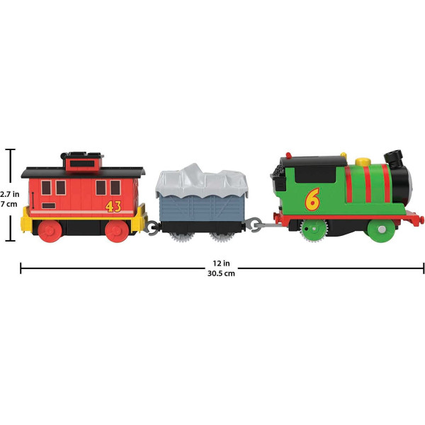 Моторизований паровозик Персі Томас та Друзі Thomas & Friends Motorized Toy Train Percy Fisher-Price (HHN44)
