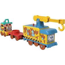 Моторизований паровозик Томас і Друзі Thomas & Friends Motorized Toy Set Muddy Fix Em Up Friends Fisher-Price (HHN43)