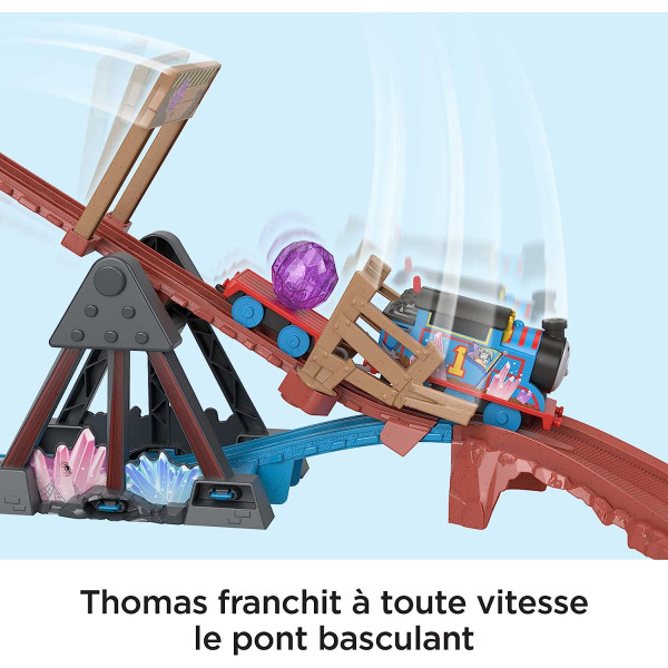 Залізна дорога Томас та Друзі Пригоди в кришталевій печері Thomas & Friends Motorized Crystal Caves Adventure Fisher-Price (HMC28)