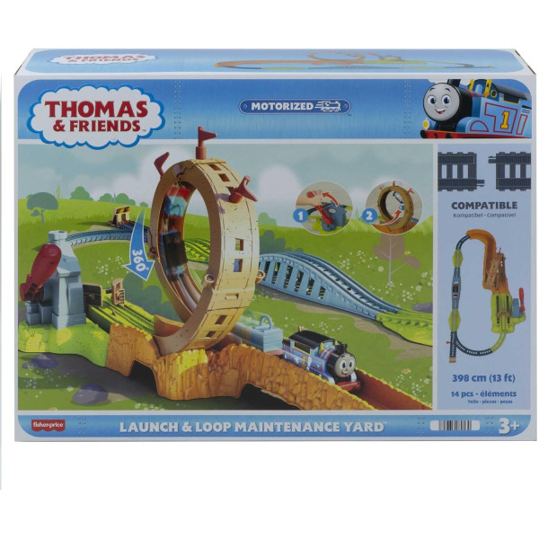 Залізна дорога з петлею паровозик Томас та Друзі Thomas & Friends Super Loop Lance Fisher-Price (HMB93)