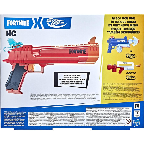 Водний бластер Нерф Фортнайт Nerf Fortnite HC Super Soaker Toy Water Blaster Hasbro (F5110)
