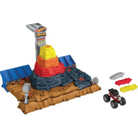 Ігровий набір Хот Вілс Монстер Тракс Арена Неймовірна автотроща Hot Wheels Monster Trucks Arena Smashers Bone Shaker Ultimate Crush Yard  (HNB96)