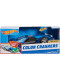Моторизована машинка Хот Вілс зі світлом та звуком Hot Wheels Color Crashers Cyber Speeder (98158)