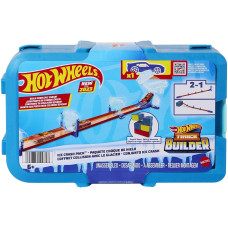 Трек Хот Вілс Льодове зіткнення Hot Wheels Track Builder Ice Crash Pack  (HKX40)