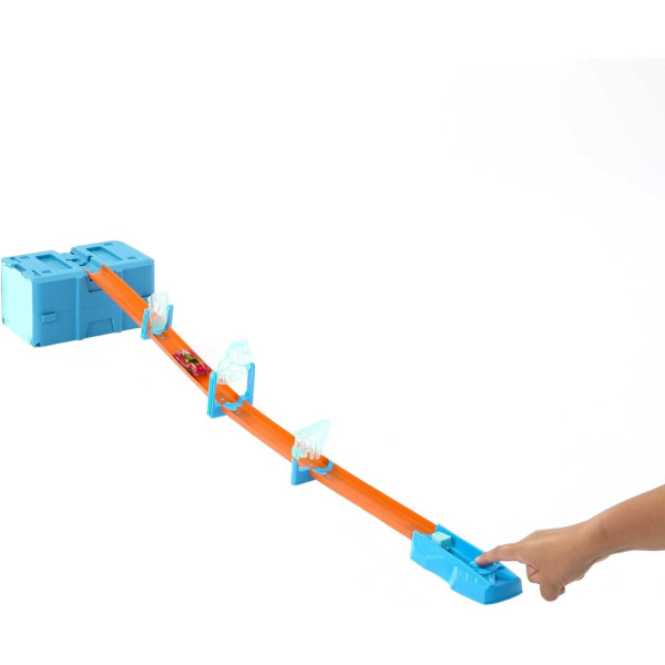 Трек Хот Вілс Льодове зіткнення Hot Wheels Track Builder Ice Crash Pack  (HKX40)