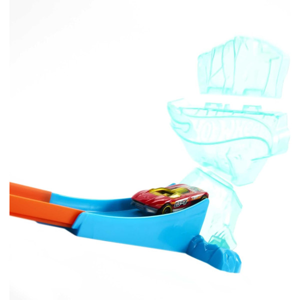 Трек Хот Вілс Льодове зіткнення Hot Wheels Track Builder Ice Crash Pack  (HKX40)