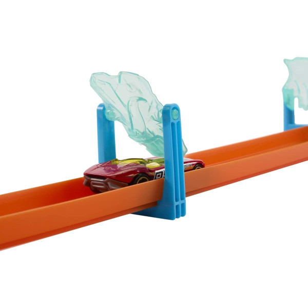 Трек Хот Вілс Льодове зіткнення Hot Wheels Track Builder Ice Crash Pack  (HKX40)