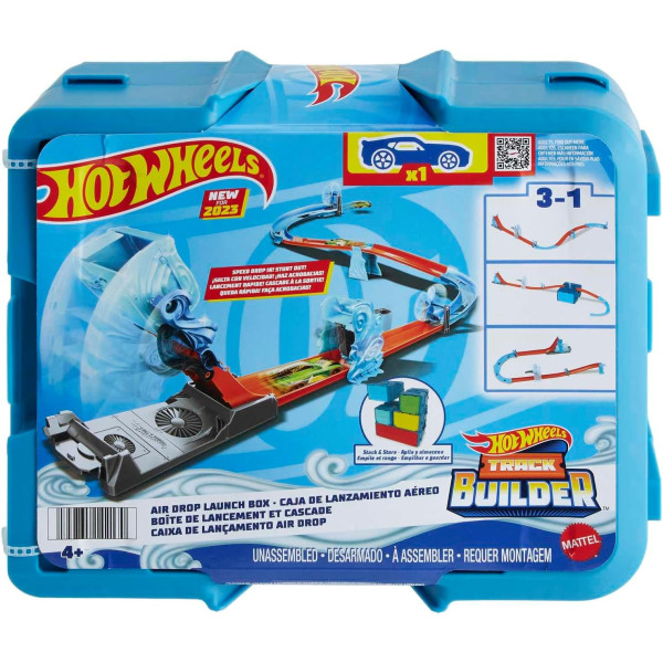 Трек Хот Вілс Гравітація в повітрі Hot Wheels Track Builder Playset Wind Gravity Pack (HNJ67)