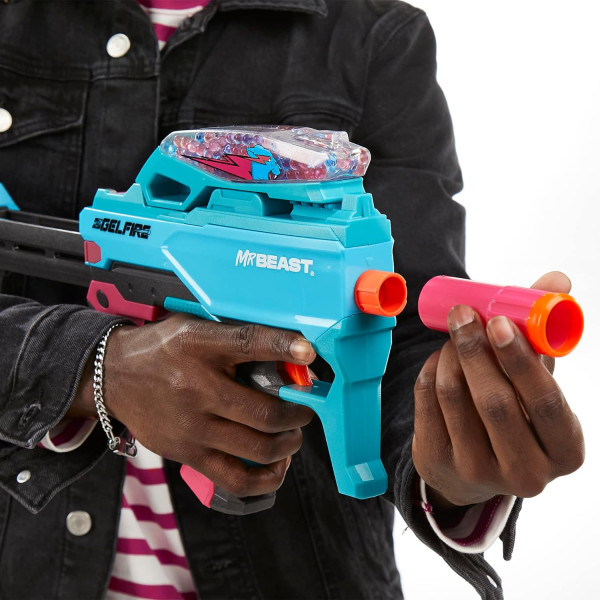 Бластер Нерф Про Гельфайр Nerf Pro Gelfire X MrBeast Blaster Hasbro (F8672)