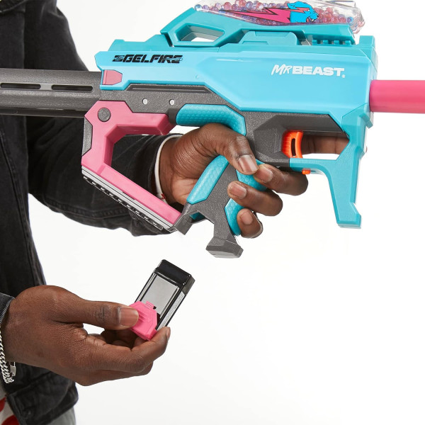 Бластер Нерф Про Гельфайр Nerf Pro Gelfire X MrBeast Blaster Hasbro (F8672)