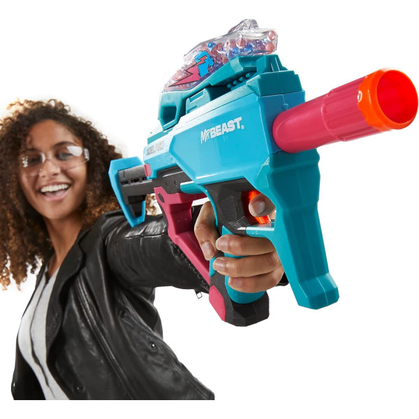 Бластер Нерф Про Гельфайр Nerf Pro Gelfire X MrBeast Blaster Hasbro (F8672)
