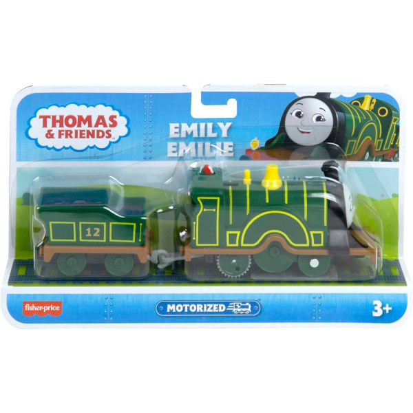 Моторизований паровозик Емілі Томас та Друзі Thomas & Friends Motorized Emily Battery-Powered Engine Fisher-Price (HHN41)