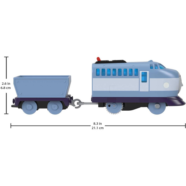 Моторизований паровозик Кєнжи Томас та Друзі Thomas & Friends Motorized Emily Battery-Powered Engine Fisher-Price (HHN40)