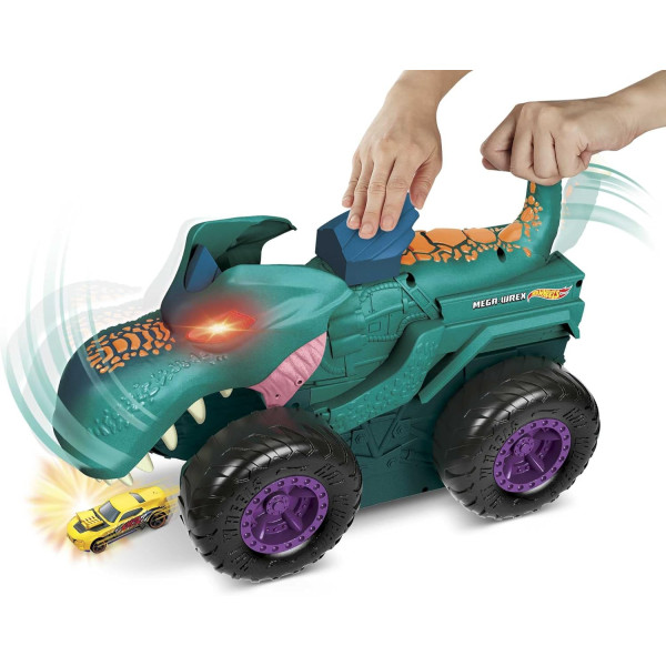 Машинка Хот Вілс Монстер тракс Хижий Мега Рекс Hot Wheels Monster Trucks Car Chompin' Mega Wrex (GYL13)