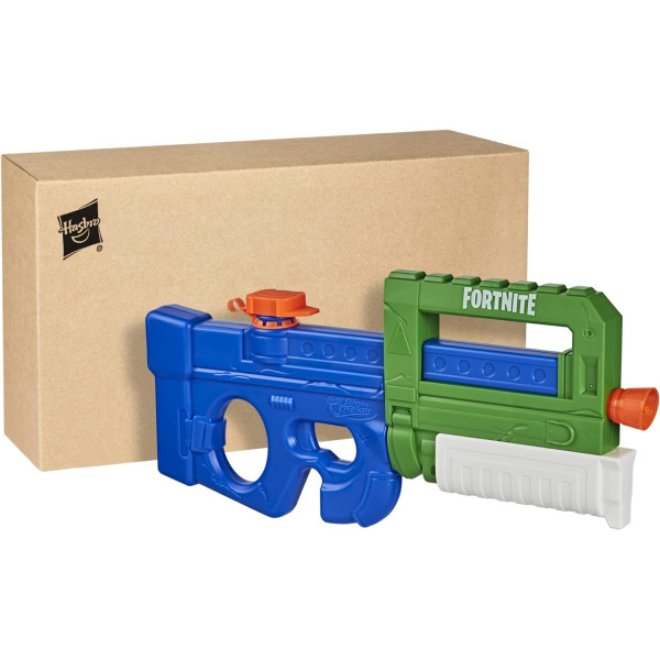 Водяний бластер Нерф Супер Сокер Фортнайт Nerf Super Soaker Fortnite Compact SMG Water Blaster Hasbro (E9963)