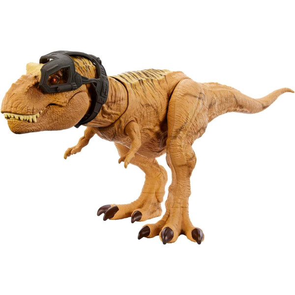 Динозавр Тіранозавр Рекс Світ Юрського Періоду Jurassic World Dino Trackers Hunt 'n Chomp Tyrannosaurus Rex Mattel (HNT62)