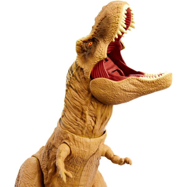 Динозавр Тіранозавр Рекс Світ Юрського Періоду Jurassic World Dino Trackers Hunt 'n Chomp Tyrannosaurus Rex Mattel (HNT62)