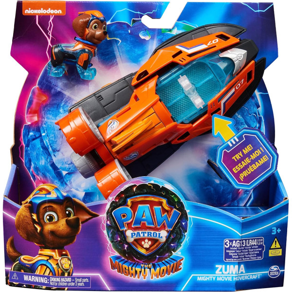 Щенячий патруль Могутні цуценята Мегакіно катер Зуми Paw Patrol The Mighty Movie Jet Boat Zuma Mighty Pups Spin Master (6067510)