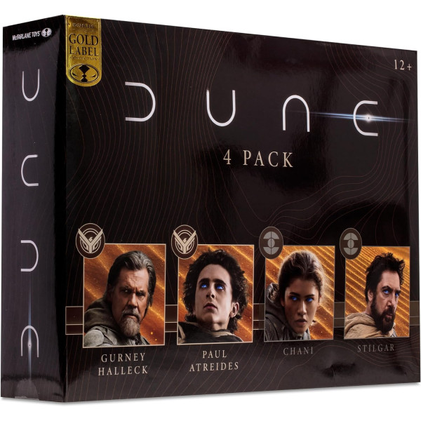 Набір фігурок Дюна частина 2 McFarlane Dune: Part Two Gurney Halleck Paul Atreides Chani Stilgar (10679)
