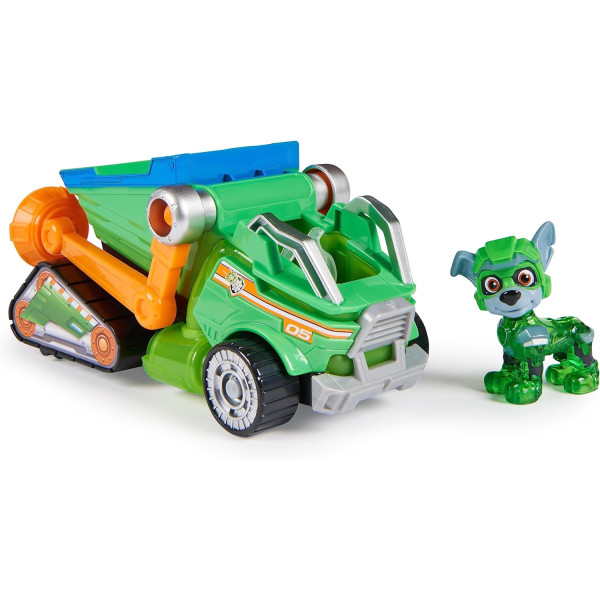 Щенячий патруль Могутні цуценята Мегакіно Вантажівка Роккі Paw Patrol The Mighty Movie Recycling Lorry Rocky Pups Spin Master (6067508)