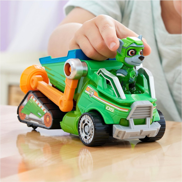 Щенячий патруль Могутні цуценята Мегакіно Вантажівка Роккі Paw Patrol The Mighty Movie Recycling Lorry Rocky Pups Spin Master (6067508)