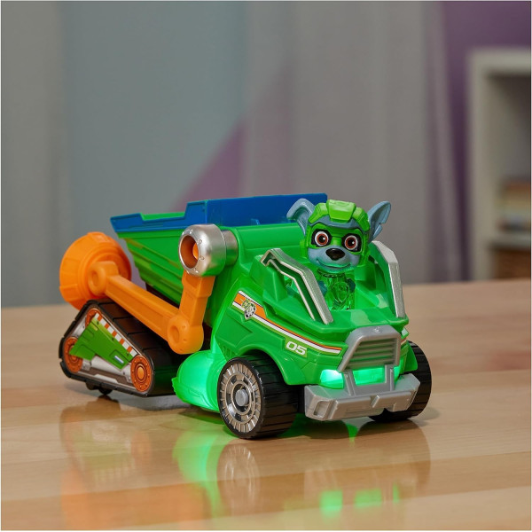 Щенячий патруль Могутні цуценята Мегакіно Вантажівка Роккі Paw Patrol The Mighty Movie Recycling Lorry Rocky Pups Spin Master (6067508)