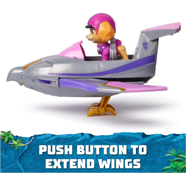 Щенячий патруль у Джунглях Літак сокіл Скай Paw Patrol Jungle Pups Skye Falcon Vehicle Spin Master (6067760)