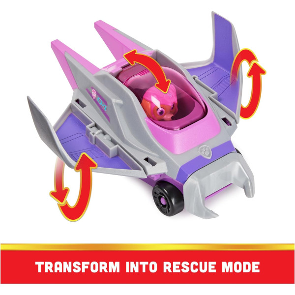 Щенячий патруль Аква автомобіль трансформер Скай Paw Patrol Aqua Pups Skye Transforming Manta Ray Vehicle Spin Master (6066403)
