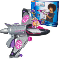 Щенячий патруль Могучие щенки Мегакино спасательный самолет Скай Paw Patrol The Mighty Movie Rescue Jet with Skye Mighty Pups Spin Master (6067525)