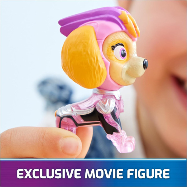 Щенячий патруль Могутні цуценята Мегакіно рятувальний літак Скай Paw Patrol The Mighty Movie Rescue Jet with Skye Mighty Pups Spin Master (6067525)