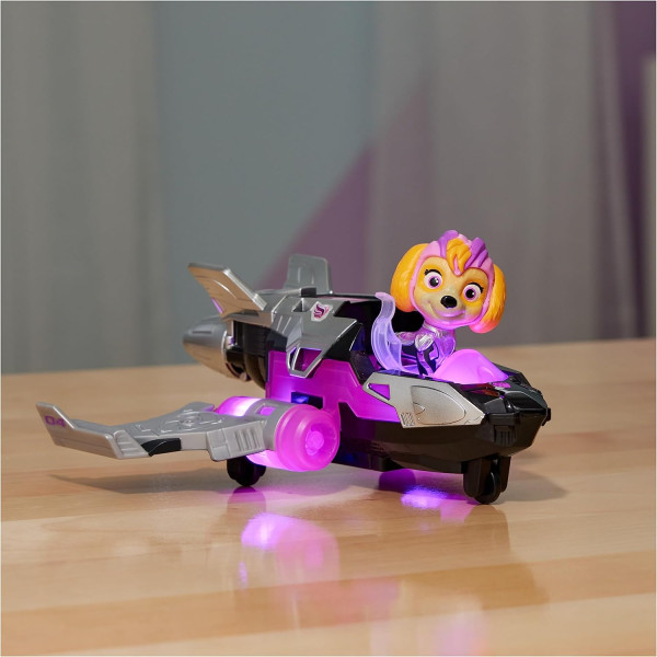 Щенячий патруль Могутні цуценята Мегакіно Літак Скай Paw Patrol The Mighty Movie Airplane Skye Mighty Pups Spin Master (6067506)