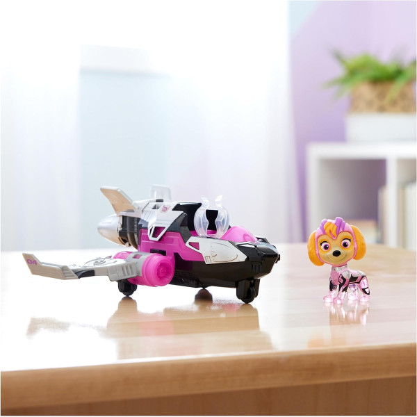 Щенячий патруль Могутні цуценята Мегакіно Літак Скай Paw Patrol The Mighty Movie Airplane Skye Mighty Pups Spin Master (6067506)