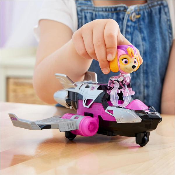 Щенячий патруль Могутні цуценята Мегакіно Літак Скай Paw Patrol The Mighty Movie Airplane Skye Mighty Pups Spin Master (6067506)