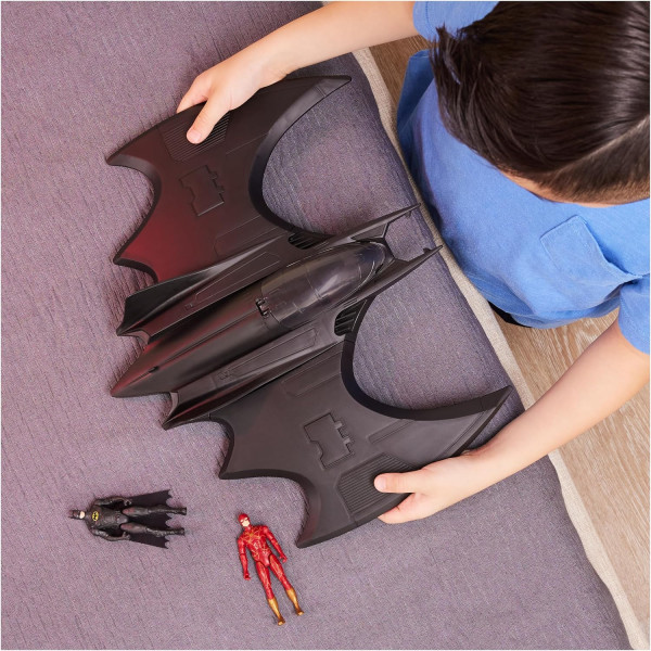 Бетлітак з фігурками Бетмена та Флеша DC Comics The Flash Ultimate Batwing Set The Flash and Batman (6065270)