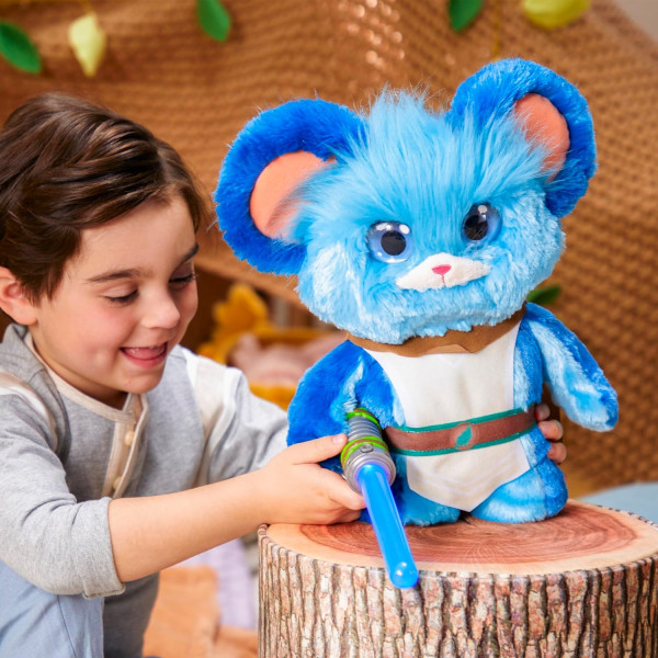 Інтерактивна плюшева іграшка Юний Джеді Набс Зоряні війни Star Wars Young Jedi Adventures Jabberin' Jedi Nubs Hasbro (F8339)