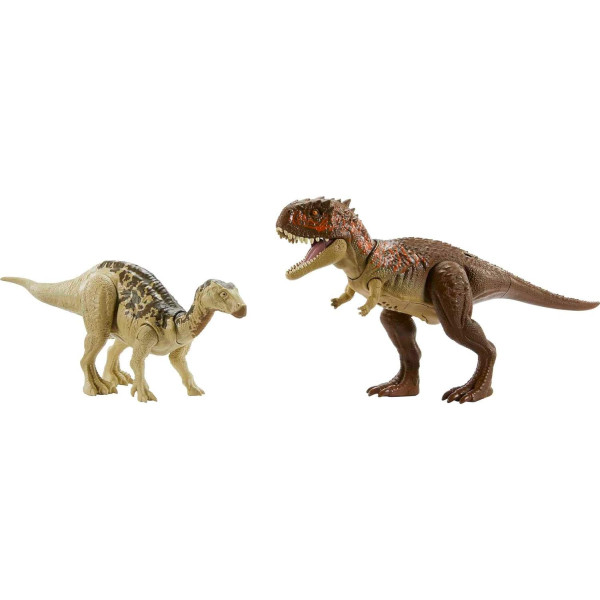 Набір Динозаврів Ігуанодон и Скорпіовенатор Світ Юрського Періоду Jurassic World Iguanodon Skorpiovenator Mattel (HLN15)
