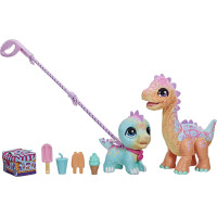Інтерактивна іграшка Динозаври Діно FurReal Snackin Sally’s Ice Cream Party Electronic Pet Hasbro (F6360)
