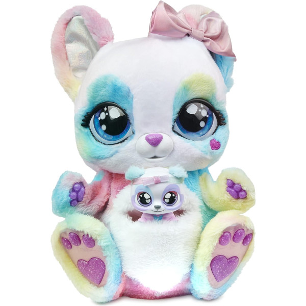 Інтерактивна плюшева іграшка Райдужна Панда Peek-A-Roo Interactive Rainbow Panda Plush Toy Spin Master (6063099)