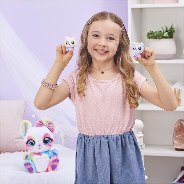 Інтерактивна плюшева іграшка Райдужна Панда Peek-A-Roo Interactive Rainbow Panda Plush Toy Spin Master (6063099)