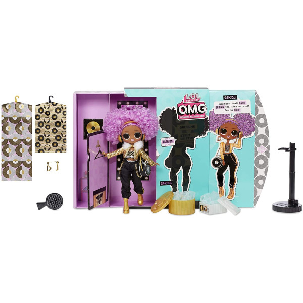 Лялька ЛОЛ Сюрприз 24К Діджей LOL Surprise OMG Fashion 24K D.J. 20 Surprises (574217)