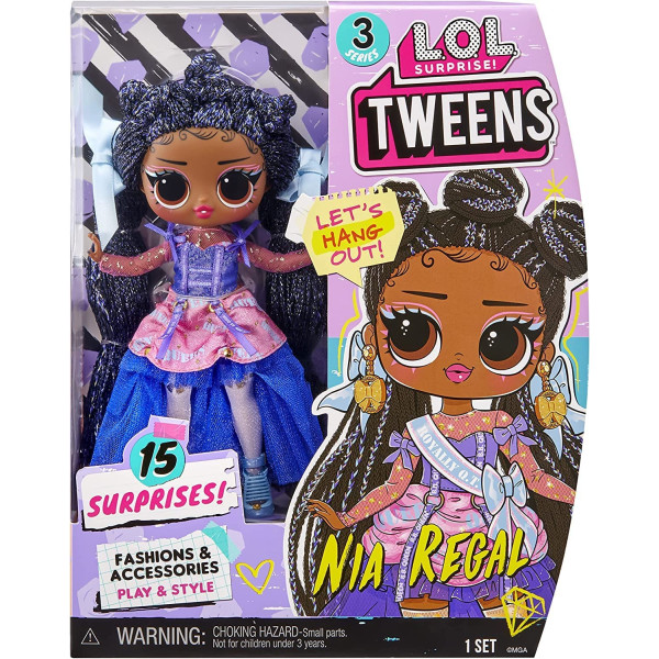 Лялька ЛОЛ Сюрприз Нія Рігал LOL Surprise Tweens Series 3 Nia Regal 15 Surprises (584087)