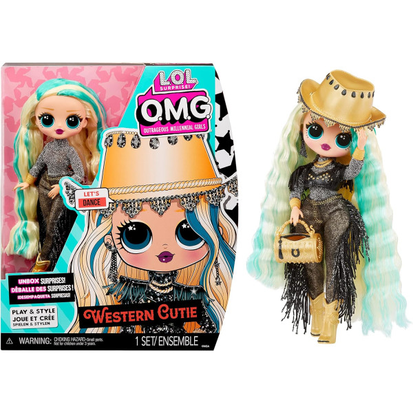 Лялька ЛОЛ Сюрприз Красуня Вестерн LOL Surprise OMG Western Cutie Fashion (588504)