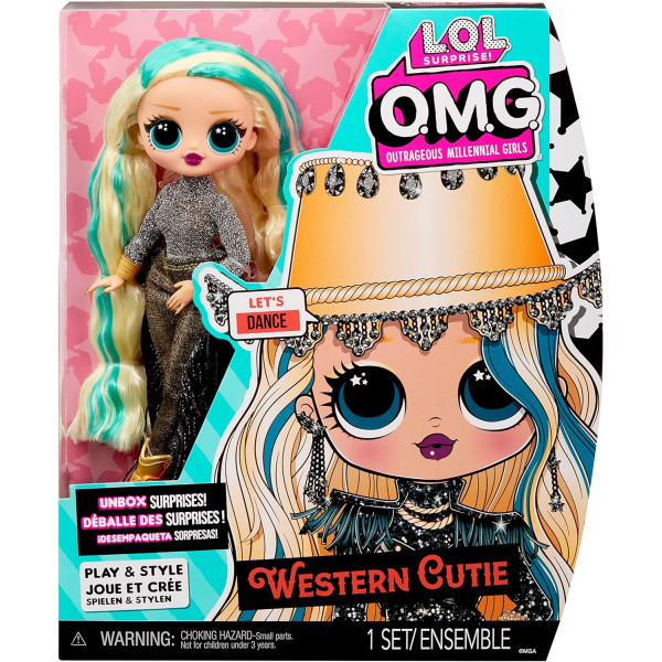 Лялька ЛОЛ Сюрприз Красуня Вестерн LOL Surprise OMG Western Cutie Fashion (588504)