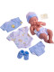 Лялька пупс Ла Ньюборн Хлопчик La Newborn Nursery Layette Baby Smiling Boy JC Toys (18551А)