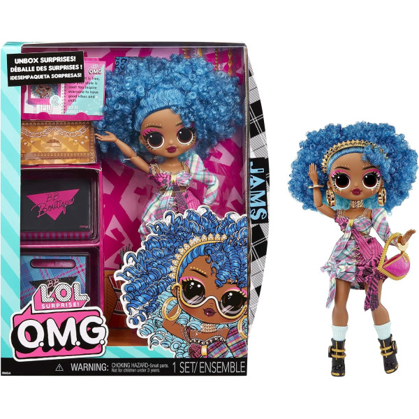 Лялька ЛОЛ Сюрприз Джемс LOL Surprise OMG Jams Fashion (591542)